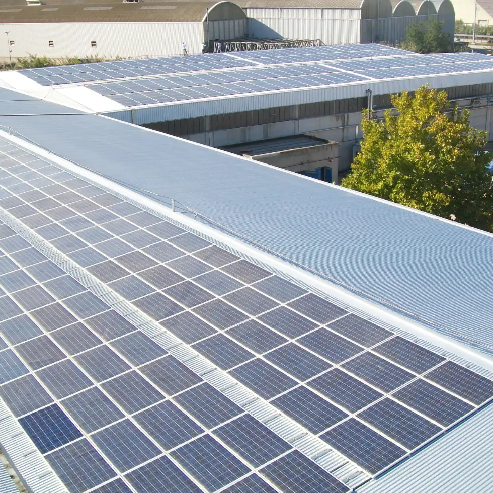 impianto fotovoltaico settore industriale